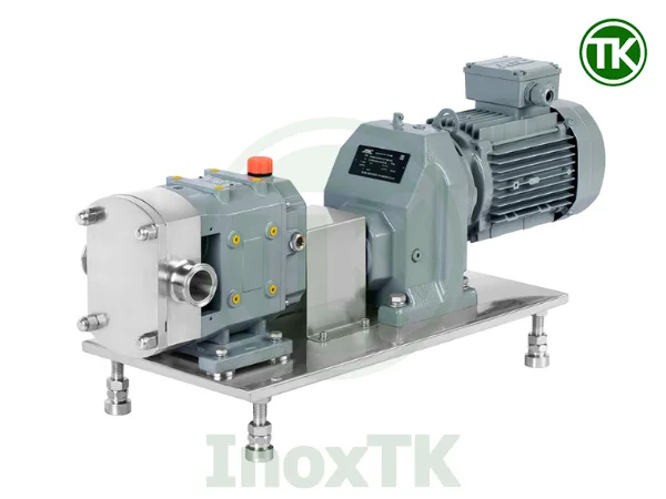 Bơm lobe cánh khế inox vi sinh