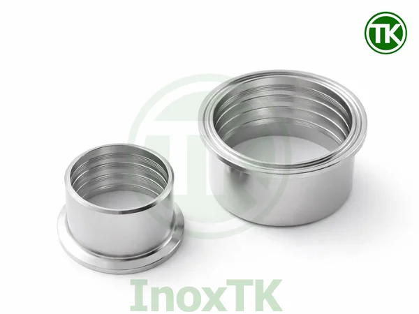 Clamp nong khác gì với clamp vi sinh thường?