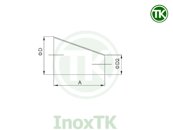 Bảng kích thước giảm lệch tâm inox vi sinh
