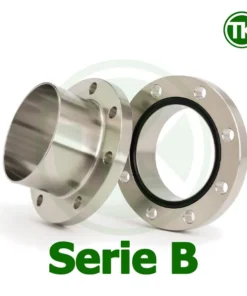 Mặt bích inox vi sinh - Serie B