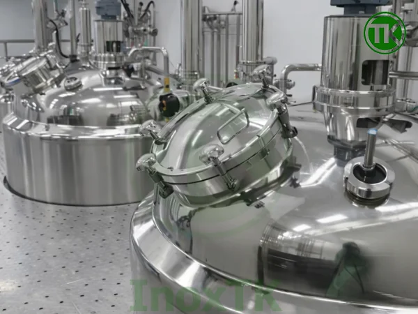 Ứng dụng của nắp bồn chịu áp có kính quan sát inox