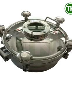 Nắp bồn chịu áp có kính quan sát inox