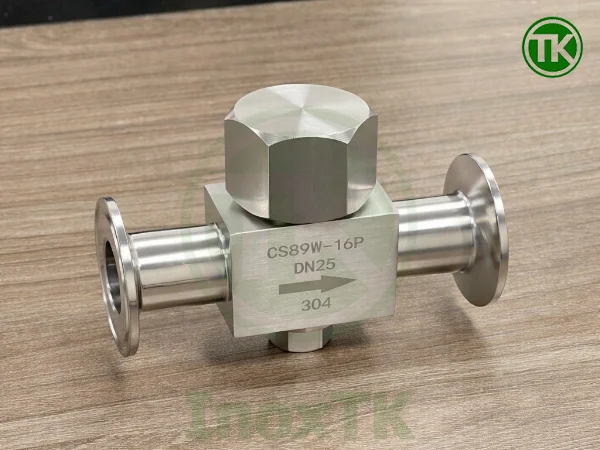 Van cóc ngưng inox vi sinh