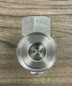 Đầu xả của van cóc ngưng inox vi sinh