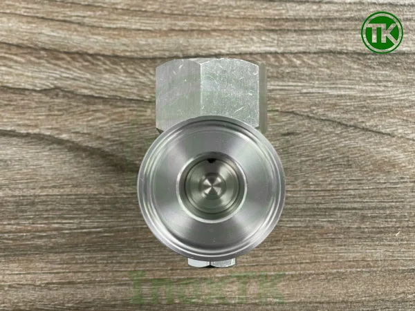 Đầu xả của van cóc ngưng inox vi sinh