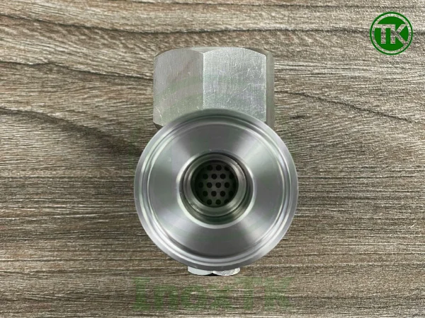 Đầu vào của van cóc ngưng inox vi sinh