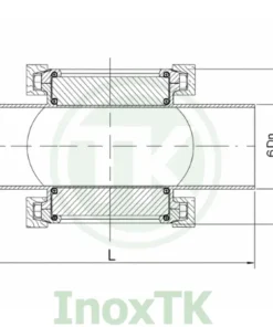 Bản vẽ cấu tạo bộ ống kính quan sát dòng chảy