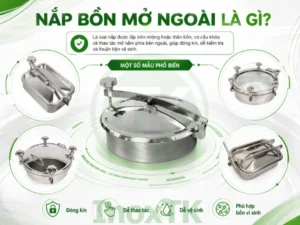 Nắp bồn mở ngoài là gì?