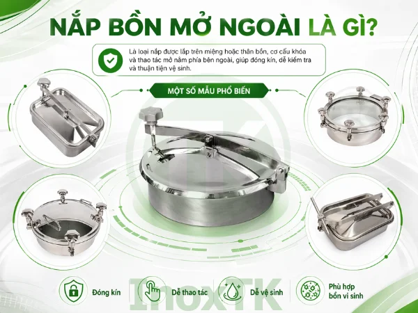 Nắp bồn mở ngoài là gì?