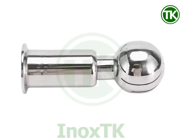 Điểm nổi bật của cầu CIP xoay nối clamp inox