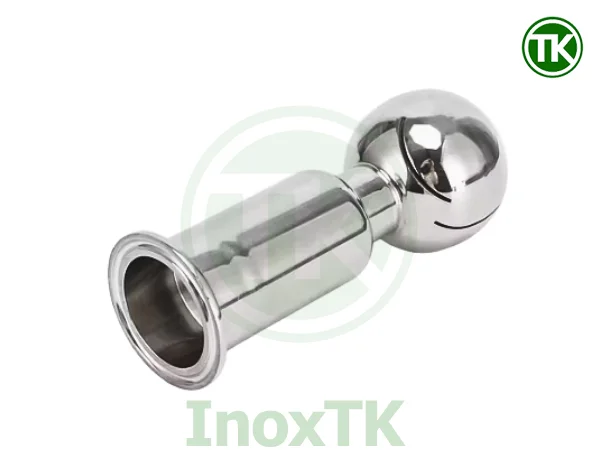Dấu hiệu cầu CIP xoay nối clamp inox cần kiểm tra hoặc bảo trì