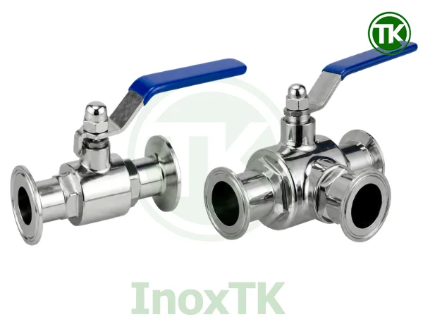 Van bi inox vi sinh tay gạt