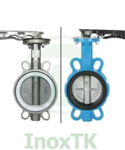 So sánh van bướm thân gang cánh inox với các loại van bướm khác