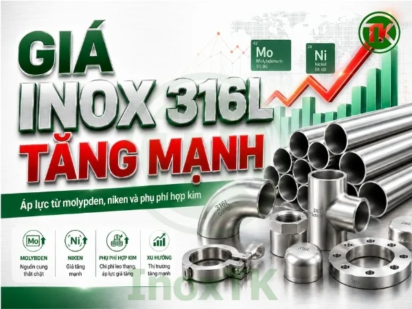 Giá Inox 316L tăng mạnh