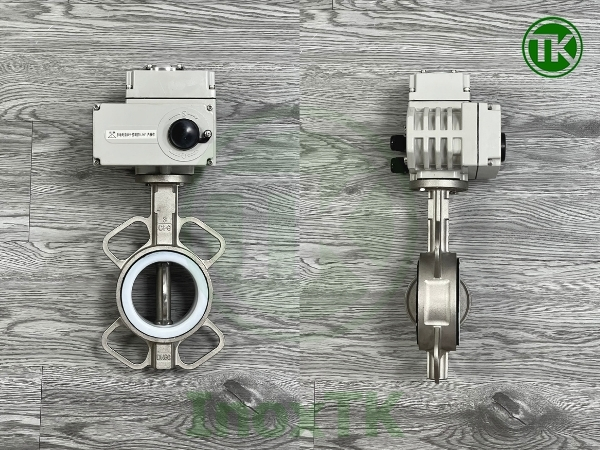 Van bướm điện inox 220VAC