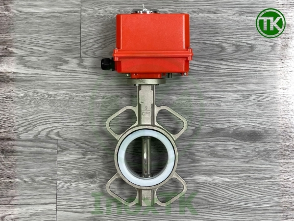 van bướm điện inox 24VDC