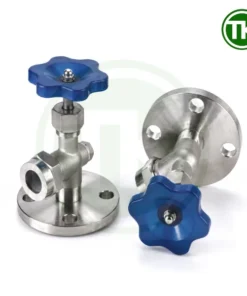 Van kính thủy mặt bích inox