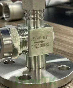 Van kính thủy mặt bích inox