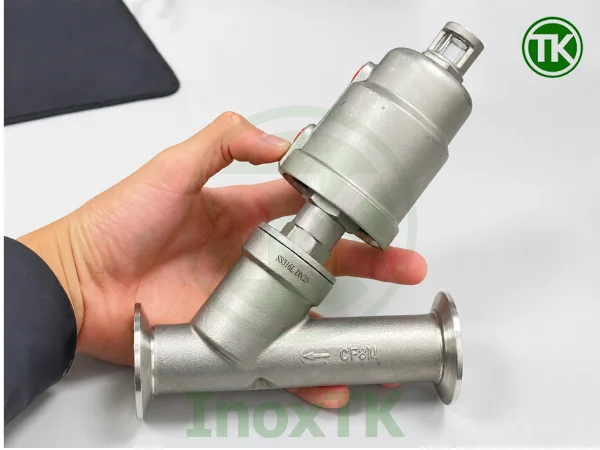 Những lỗi thường gặp khi sử dụng van y xiên khí nén inox