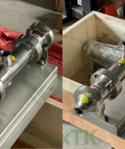 Bơm trục vít đơn inox vi sinh