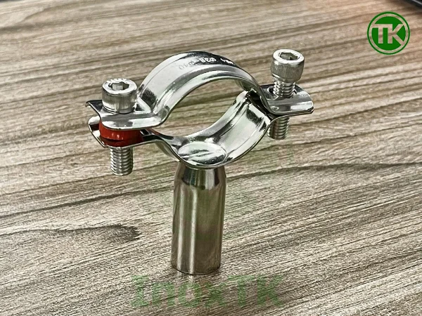 Ưu điểm và hạn chế của đai ôm inox có chân hàn