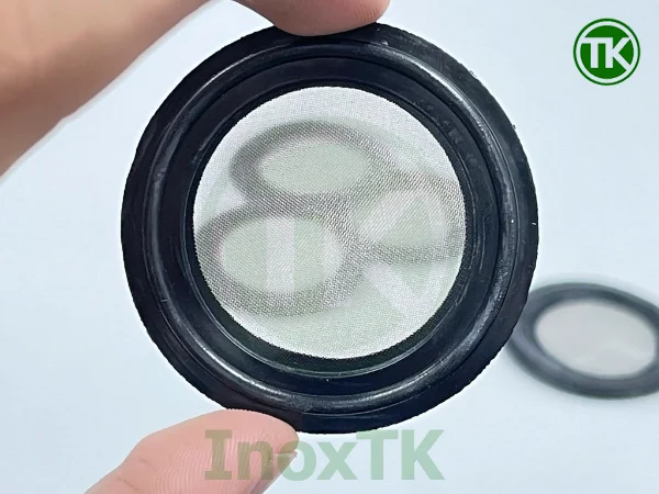 Cấu tạo của gioăng EPDM clamp có lưới inox 316L