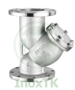 Y lọc mặt bích inox