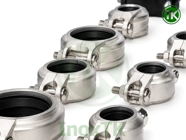 Cùm coupling inox