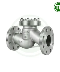 Van một chiều chữ ngã mặt bích inox
